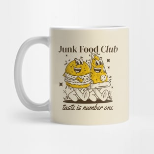 Junk food club, Taste is number one Mug